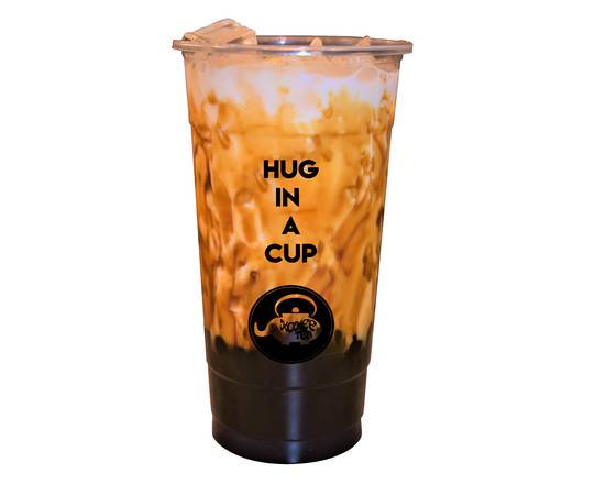 Order Brown Sugar Milk Tea food online from Kokee Tea (North Star Mall） store, San Antonio on bringmethat.com