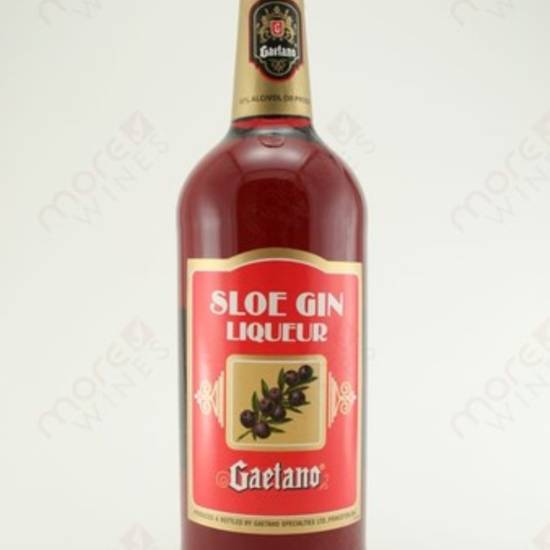 Order Gaetano Sloe Gin Liqueur 1 Liter food online from Rocky Liquor store, Claremont on bringmethat.com