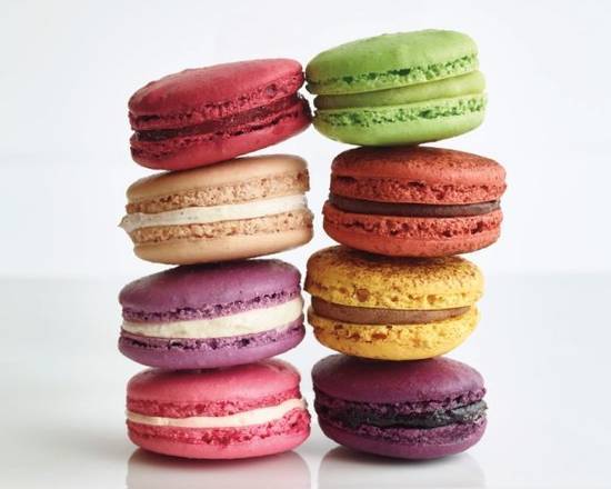 Order Dozen of %100 Almond Flour French Macarons food online from Valbella Midtown store, New York on bringmethat.com