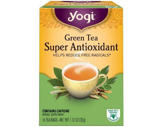 Order YOGI Antioxidant Contains Caffeine 16 count food online from Fresko Market store, Miami on bringmethat.com