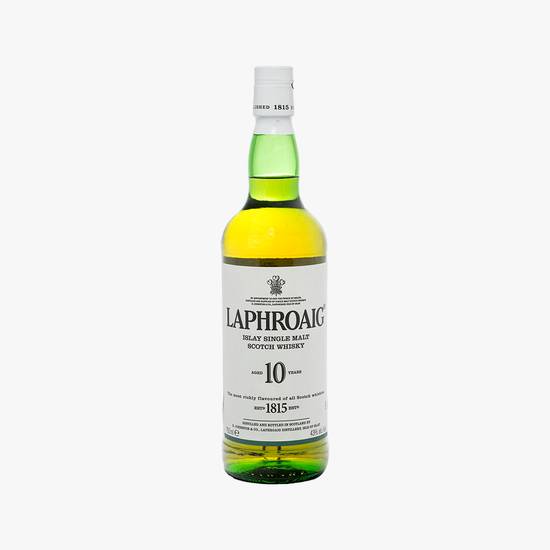 Order Laphroaig 10 Year Old food online from Fine Wine & Spirits Warehouse store, Tampa on bringmethat.com