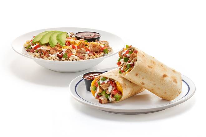 Order New Mexico Chicken Burrito & Bowl  food online from IHOP store, Williamstown on bringmethat.com