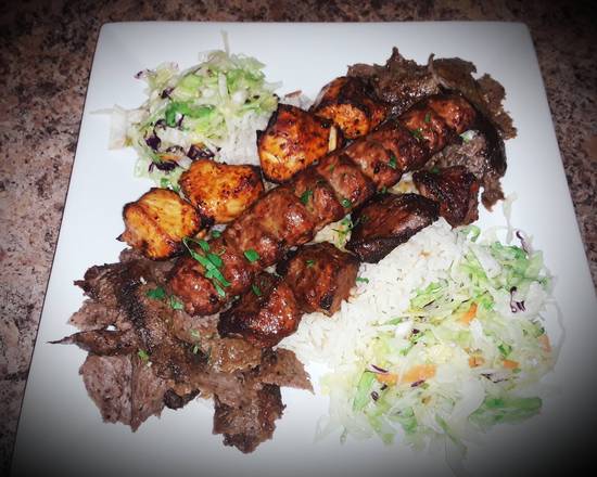 Order Mix Grill Combo food online from Selami Turkish Kebab House store, Pittsburgh on bringmethat.com