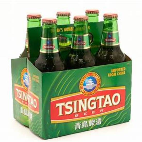 Order TSINGTAO 6PK-12OZ BTLS food online from Rocky Liquor store, Claremont on bringmethat.com