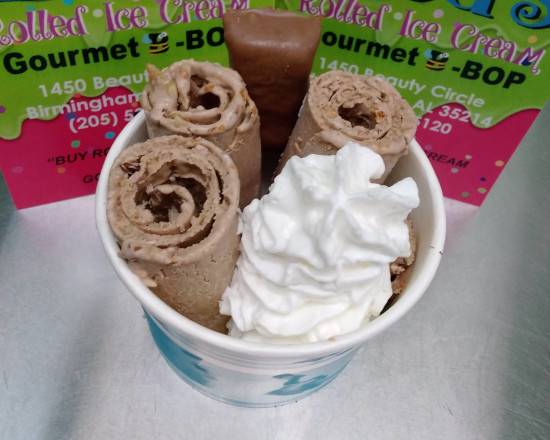 Order Black Finger Ice Cream food online from Lisa Rolled Ice Cream store, Birmingham on bringmethat.com