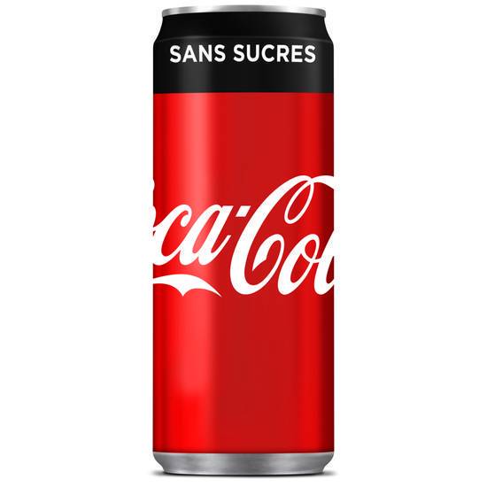 Coca-Cola sans sucres 33cl