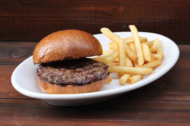 Order Hamburger food online from Lazy Dog Restaurant & Bar store, Boca Raton on bringmethat.com
