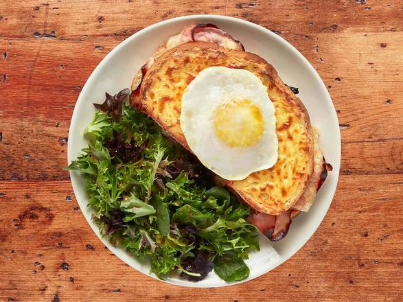 Order Croque Madame food online from La Madeleine Country French Cafe store, Harahan on bringmethat.com