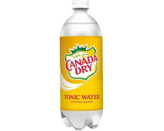 Order Canada Dry Tonic Water 1L food online from George's Market store, San Francisco on bringmethat.com
