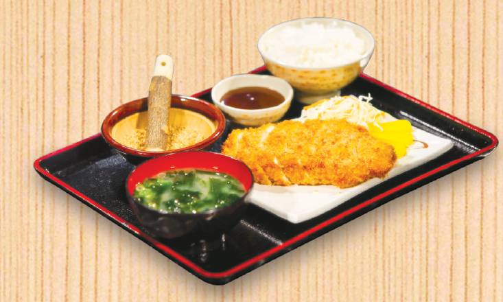 Order 105. Pork Cutlet Rice Set food online from Ajisen Ramen store, Temple City on bringmethat.com