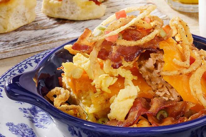 Order Bacon n’ Egg Hashbrown Casserole food online from Cracker Barrel Old Country Store store, Somerset on bringmethat.com