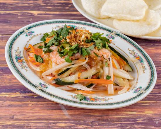 Order Shrimp Lotus Salad-Goi Ngo Sen Tom food online from Pho 518 Restaurant store, Pearland on bringmethat.com