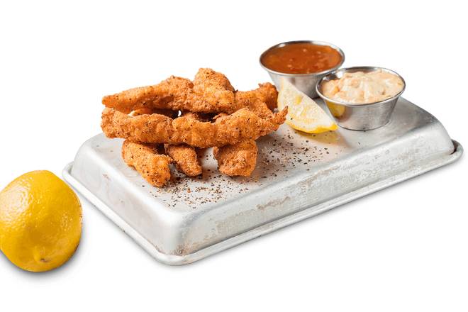 Order Sweetwater Catfish Fingers Appetizer food online from Famous Daves store, Ft. Myers on bringmethat.com