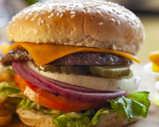 Order Cheeseburger food online from Tacos Plus store, Los Angeles on bringmethat.com