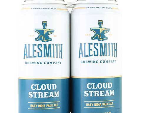 Order Alesmith Cloud Stream Hazy India Pale Ale 4pk-16oz (6.9% ABV) food online from Silver Liquor Market store, Los Angeles on bringmethat.com