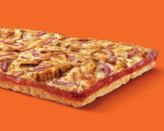 Deep Dish BBQ Chicken Pizza