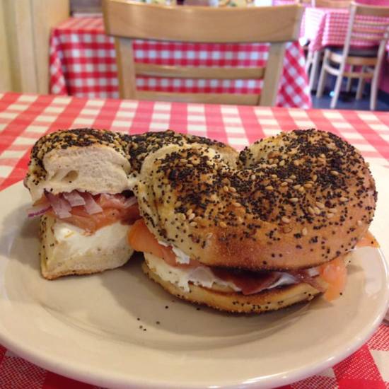 Order Bagel with Lox  food online from Cibo: Italian Eatery & Deli store, New Orleans on bringmethat.com