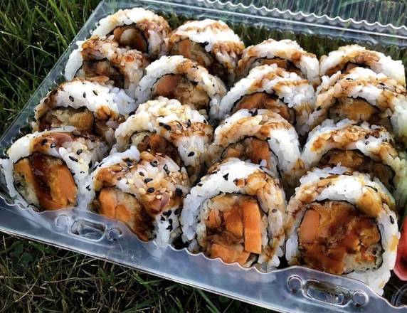 Order Sweet Potato Roll food online from Mika Sushi II store, Westminster on bringmethat.com