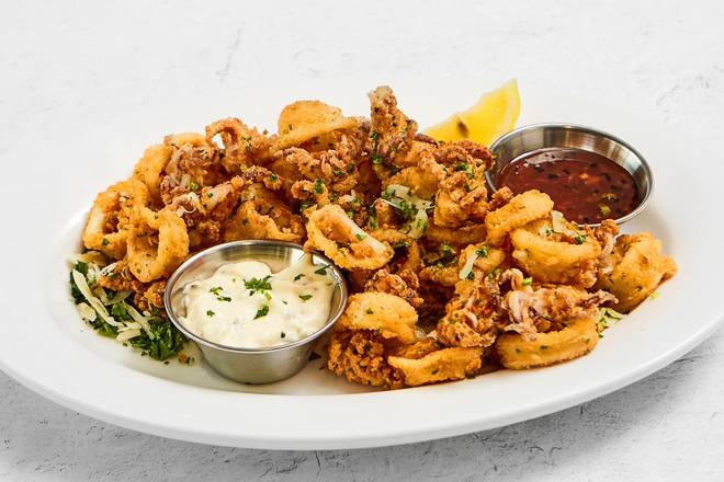 Order Crispy Calamari food online from Fish City Grill store, Flower Mound on bringmethat.com