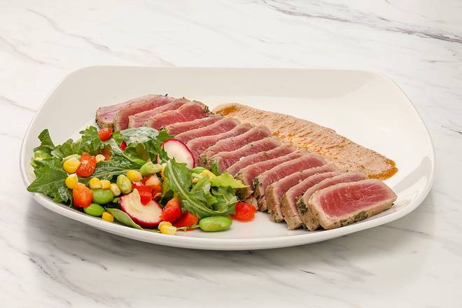Order Seared Ahi Tuna* food online from Firebirds Wood Fired Grill store, Knoxville on bringmethat.com