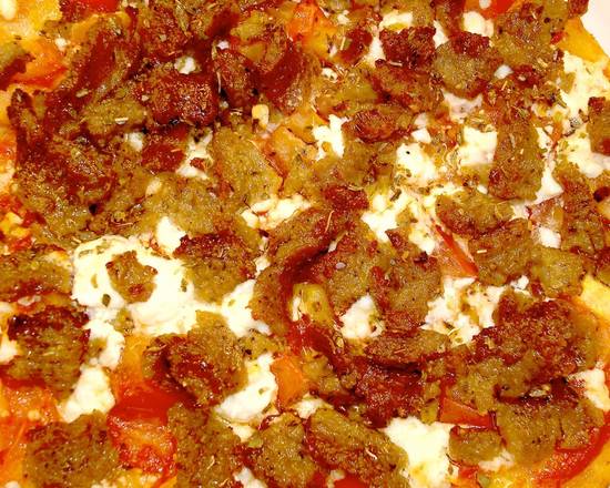Order Gyro Pitza food online from Papa Cristos Taverna store, Los Angeles on bringmethat.com