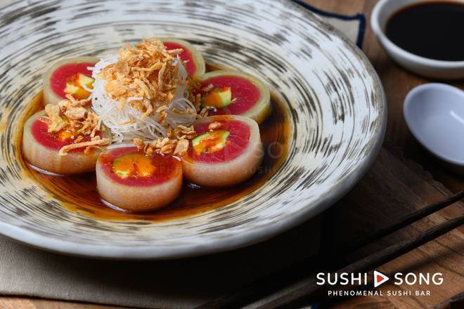 Order KC Tuna food online from Sushi Song Key West store, Key West on bringmethat.com