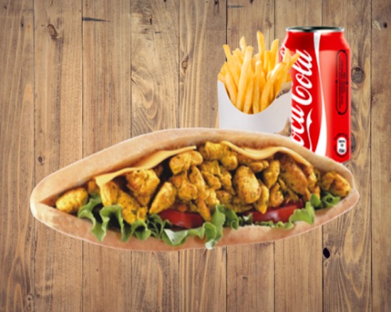 Menu sandwich chicken tandoori