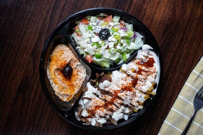 Order Gyro Plate  food online from Austin Habibi store, Austin on bringmethat.com