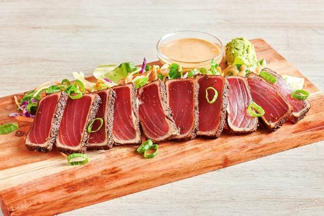 Order Seared Pepper Ahi* food online from Outback Steakhouse store, Vacaville on bringmethat.com