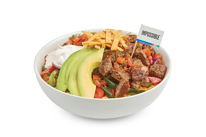 Order Impossible™ Bowl food online from Baja Fresh Mexican Grill store, Calabasas on bringmethat.com