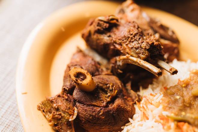 Order Haneeth (Roasted Lamb)  food online from Hadramout Restaurant store, New York on bringmethat.com