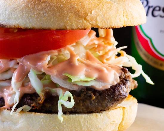 Order Chimichurri Burger food online from Chimiking Restaurant store, Orlando on bringmethat.com