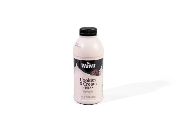 Order Wawa Cookies and Cream Milk 16oz food online from Wawa store, Downingtown on bringmethat.com
