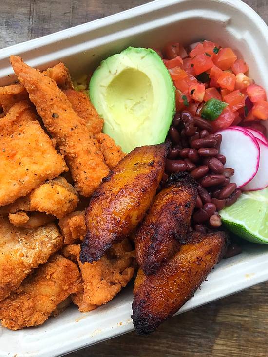Order Salmon Bites Platter food online from La Mesa store, Massapequa on bringmethat.com