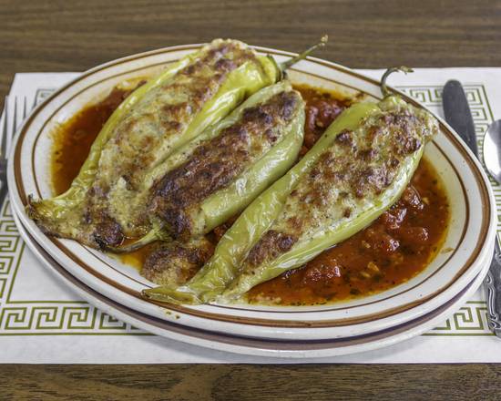 Order Stuffed Banana Peppers food online from Family Tree Restaurant store, Amherst on bringmethat.com