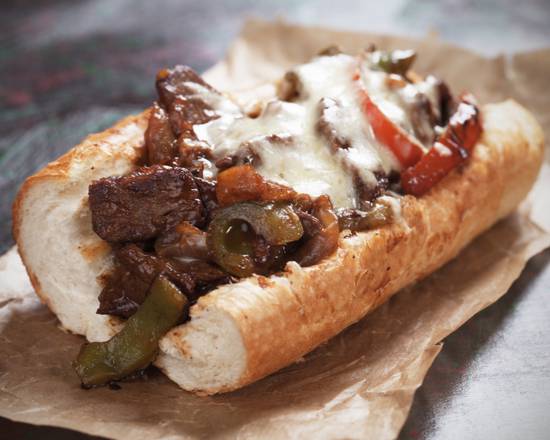 Order The Cheesesteak food online from Rj Philly Cheesesteaks store, White Oak on bringmethat.com