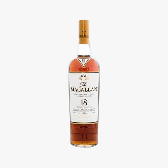 Order Macallan Single Malt Scotch 18 Year Old food online from Fine Wine & Spirits Warehouse store, Tampa on bringmethat.com