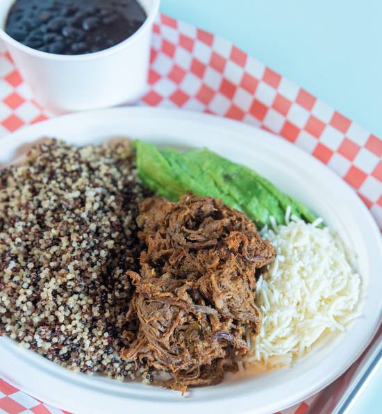Order Platter Healthy Beef Pabellon food online from La Latina store, Miami on bringmethat.com