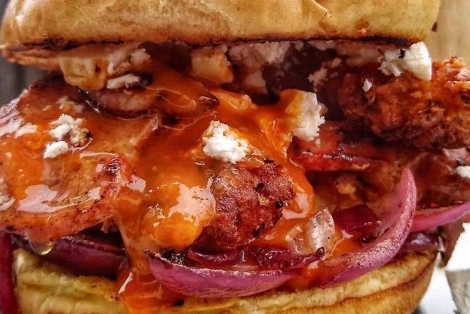 Order Portuguese Peri Peri Chicken Sandwich food online from Nue store, Seattle on bringmethat.com