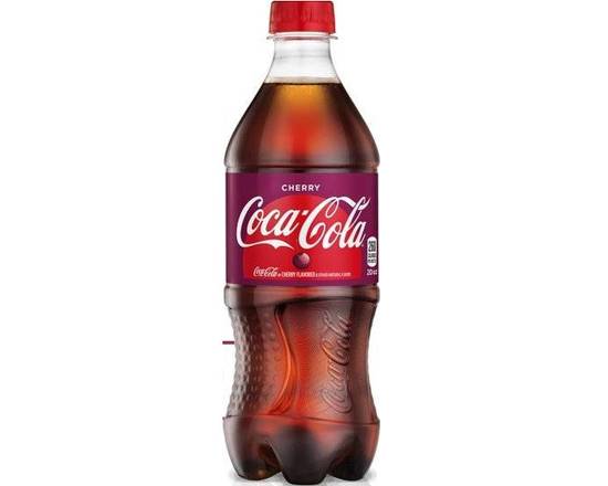 Order Coke Cherry 20 Oz  food online from Fresko Market store, Miami on bringmethat.com
