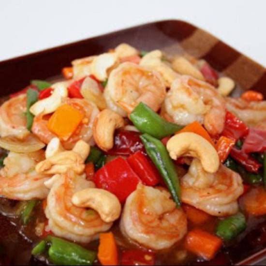 Order 84. Shrimp with Cashew Nuts food online from Excel Chinese Restaurant store, South Chesterfield on bringmethat.com