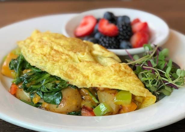 Order Create Your Own Omelette or Scramb food online from Hugo Restaurant store, Studio City on bringmethat.com