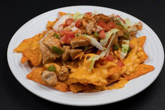 Order Chicken Nachos (Large) food online from YO! PIZZA & FRIES store, Little Canada on bringmethat.com