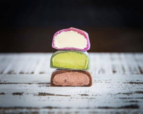 Order Two Mochi Ice Cream food online from Poke Bros store, Knoxville on bringmethat.com