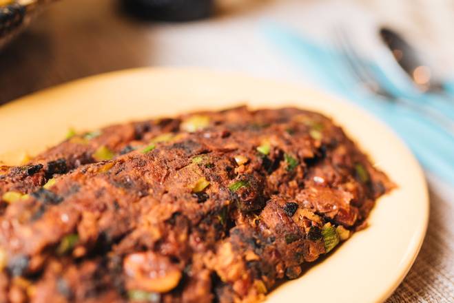 Order Fassoulia with Eggs food online from Hadramout Restaurant store, New York on bringmethat.com