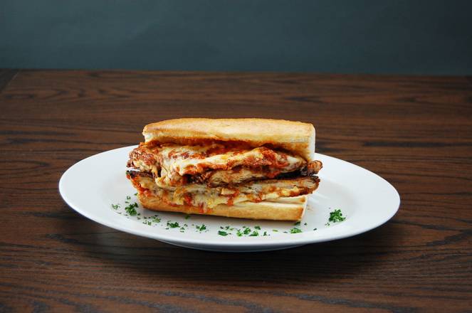 Order Chicken Parmesan Sandwich food online from Rosati's Pizza store, Hanover Park on bringmethat.com