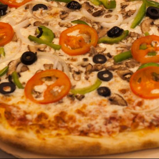 Order Slice Vegetable Pizza food online from Nagila Pizza store, Los Angeles on bringmethat.com