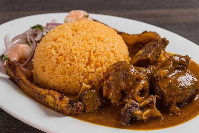 Order Seco de Chivo con Camarones food online from El Guayaquileno Restaurant store, Elmhurst on bringmethat.com