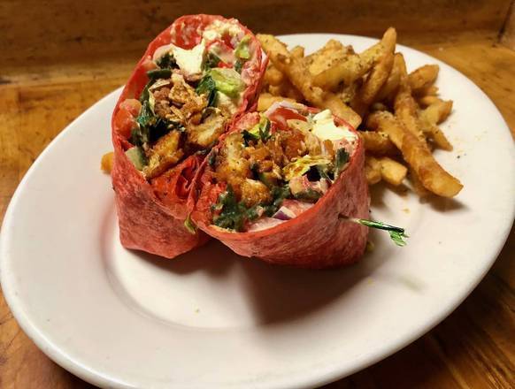 Order Buffalo Chicken Wrap food online from Selma Chicago Pizzeria store, Rancho Santa Margarita on bringmethat.com
