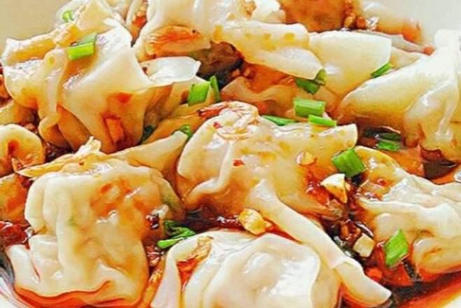 Order 2.9 Pork shrimp Ravioli w. chicken soup (10pc)猪肉鲜虾鸡汤抄手 food online from Shandong Bao House store, Seattle on bringmethat.com